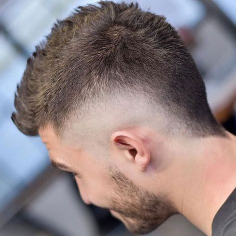 Burst Fade White Guy - Best Burst Fade Haircuts: Cool Burst Taper Fade, Burst Fade Mohawk, Hair Designs, Faux Hawk, South of France, Flat Top Mohawk For Black and White Men #blackmen #blackhair #haircutsforblackmen #menshairstyles #menshair #menshaircuts #menshaircutideas #menshairstyletrends #mensfashion #mensstyle #fade Burst Fade Comb Over, Short Mohawk Fade, Burst Fade Mohawk, 2024 Haircut, Mohawk For Men, Mohawk Haircut, Mohawk Hairstyles Men, Military Haircut, Mens Hairstyles Fade