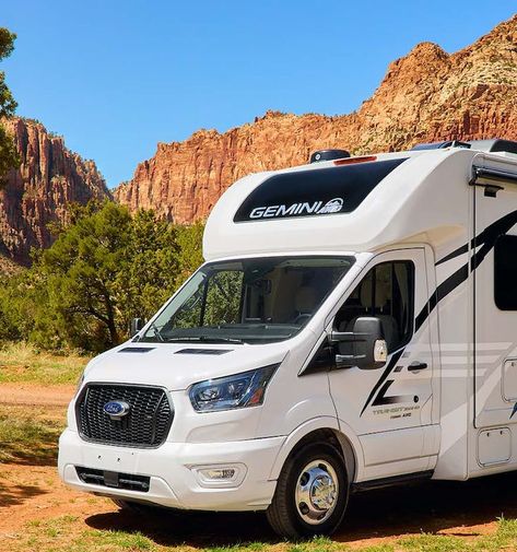 Ford Motorhome, Toyota Motorhome, Small Motorhomes, Class B Motorhomes, Luxury Motorhomes, Class B Rv, Thor Motor Coach, Van Life Diy, Motor Coach