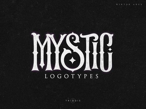 Kombinasi Font, Mystic Logo, Typographie Logo, Alfabet Font, Fantasy Logo, Business Fonts, Inspiration Logo Design, Logo Minimalista, Yennefer Of Vengerberg