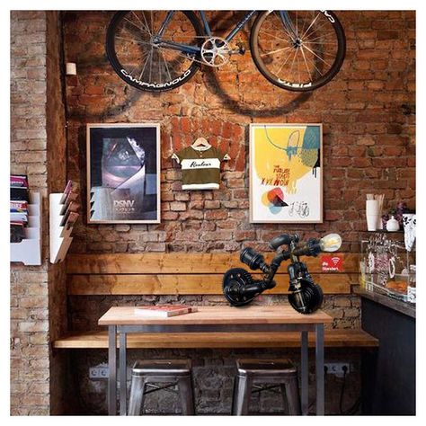 What Do You Know About Lamps? | Bored Panda Hipster Bike, Rustic Coffee Shop, Bicycle Cafe, Bar Deco, Café Design, Cozy Coffee Shop, Coffee Shop Bar, Coffee Shops Interior, Coffee Shop Design