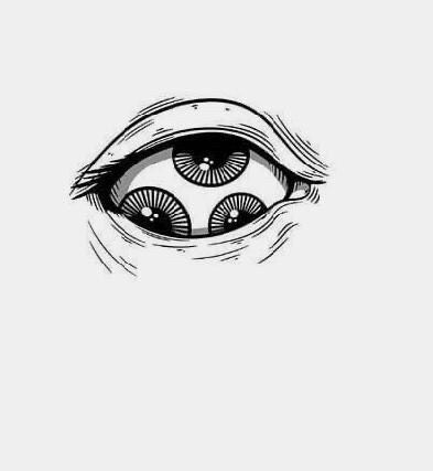 Horizontal Chest Tattoo, Ommetaphobia Art, Trippy Eyeball Tattoo, Eye Ball Tattoo Design, Trippy Eyeball Drawing, Eye Tattoo Minimal, Psycadelic Tattoo Art, Underground Tattoo Ideas, Three Eyes Tattoo