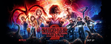 Season 2 of Stranger Things debuts this Friday, October 27, and just in time for Halloween weekend! Image: Stranger Things Stranger Things Game, Stranger Things Theories, Stranger Things Videos, Strange Things Season 2, Stranger Things Tv Series, William Moseley, Netflix Stranger Things, Cary Elwes, Stranger Things Quote