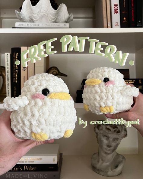 Exciting News! 🎉 I'm over the moon to announce the release of my FREE crochet duck pattern! 🦆💕 I'm absolutely thrilled to share it with all of you! 😍🧶I want to extend my heartfelt gratitude to all my amazing testers who've been with me on this journey. Your invaluable help and unwavering support made this possible! 🙏🌟 #Thankful #Grateful #CrochetDuckPattern #PatternRelease #CrochetCommunity Don't forget to tag me in your adorable creations. I can't wait to see all the Crochet Duck, Easy Crochet Animals, Crochet Mignon, Confection Au Crochet, Quick Crochet Patterns, Pola Amigurumi, Plushie Patterns, Crochet Animals Free Patterns, Crochet Design Pattern