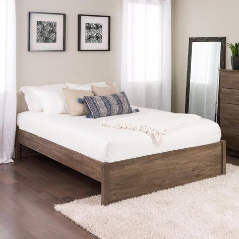 Diy Platform Bed, Bookcase Headboard, King Platform Bed, Bed Storage Drawers, Platform Bed With Storage, Bed With Drawers, Panel Headboard, Under Bed Storage, Remodel Bedroom