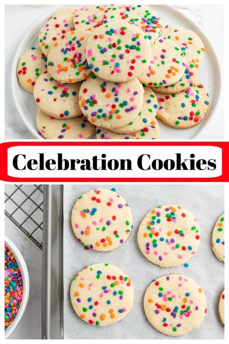 Celebration Cookies, Halloween Food Appetizers, Shortbread Recipe, Cookie Pizza, Shortbread Cookie Recipe, Shortbread Recipes, Recipe Girl, Shortbread Cookie, Pretty Cookies