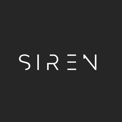 Siren Logo Design, Mermaid Concept, Tattoos Aesthetic, Siren Mermaid, Sirens, Kpop Groups, Girl Group, Mermaid, Typography