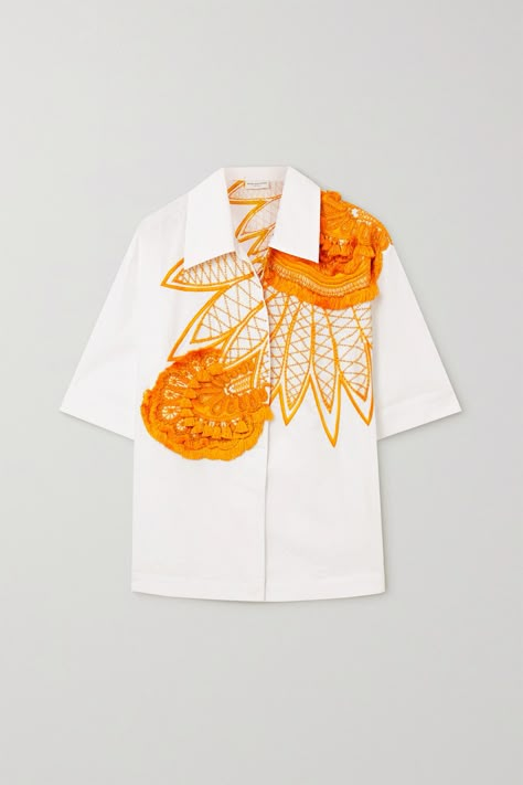 Bottega Veneta Sandals, Cuban Shirts, Beaded Shirt, Bottega Veneta Clutch, Linen Fashion, Boho Kimono, Fashion Project, Cotton Poplin Shirt, Fashion Inspiration Design