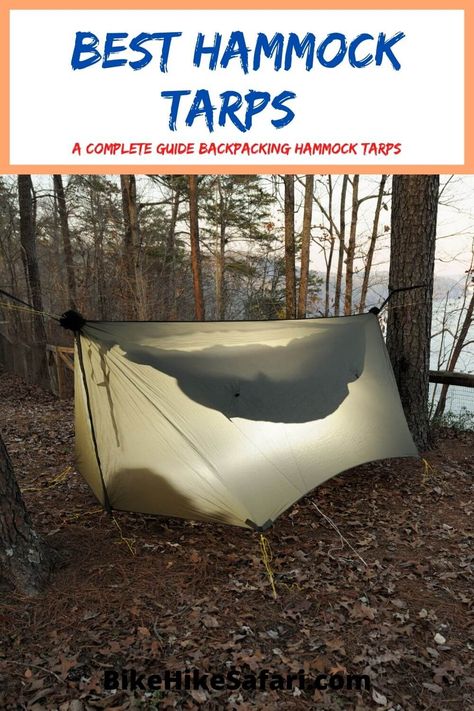 Hiking Hammock, Hammock Tarp, Hammock Camping Gear, Backpacking Hammock, Hiking Supplies, Ultralight Hiking, Winter Tent, Camping Shelters, Camping Inspiration