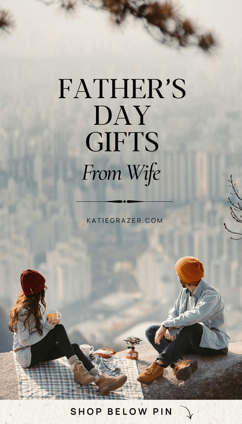 Get ready to surprise him like never before with these unique Father's Day gift ideas from the wife! From tech gadgets to heartfelt keepsakes, this list has everything you need to make his day unforgettable. Perfect for wives looking to outdo last year's gift, each idea is chosen with love and thoughtfulness. Find the perfect present that says 'I appreciate you' in the most special way. Father's Day gifts, gift ideas for dad, thoughtful presents from wife,  Father's Day, unique gifts for dad Fathers Day Gift Ideas From Wife, Father’s Day Gifts From Wife, Unique Fathers Day Gifts Ideas, Fathers Day Gift From Wife, Gift Ideas For Dad, Surprises For Husband, Unique Gifts For Dad, Fathers Say, Presents For Dad