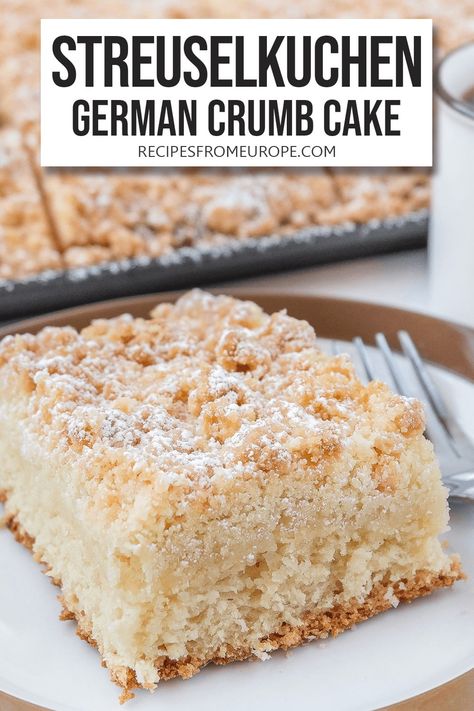 Streuselkuchen (Classic German Crumb Cake)