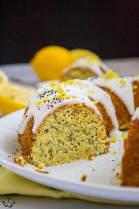 Keto Coconut Flour Lemon Poppyseed Bundt Cake (nut-free, dairy-free) Poppyseed Bundt Cake Recipe, Lemon Poppy Seed Bundt Cake Recipe, Lemon Poppyseed Bundt Cake, Poppyseed Bundt Cake, Coconut Flour Cakes, Endo Diet, Nourishing Food, Lemon Poppyseed Cake, Spring Baking