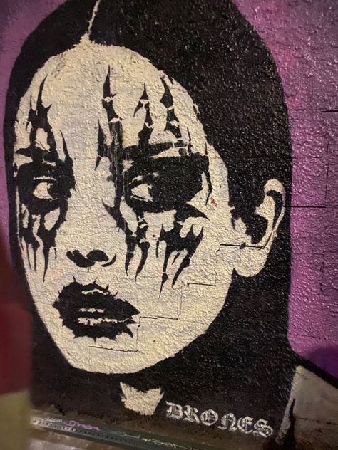 Grunge | Punk | Graffiti | Street Art | Bushwick | Brooklyn | Film | Emo | Goth | Scene | Music | Girl | Painting | Art | Makeup Goth Graffiti Art, Punk Painting Ideas, Emo Paintings, Emo Painting, Goth Painting Ideas, Goth Graffiti, Grunge Painting Ideas, Gothic Art Painting, Punk Painting