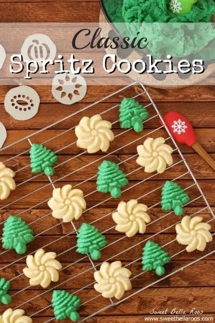 Create a new holiday tradition with this classic Spritz Cookies Recipe.  Sharing my favorite cookie press as well as instructions for how to make Spritz Cookies without a press.  The buttery cookies can be dressed up with sprinkles or different colors of dough. Classic Spritz Cookies, Spritz Cookie Recipe, Easy To Bake, Pampered Chef Recipes, Spritz Cookies, Cookie Press, Buttery Cookies, Christmas Foods, Cookie Swap