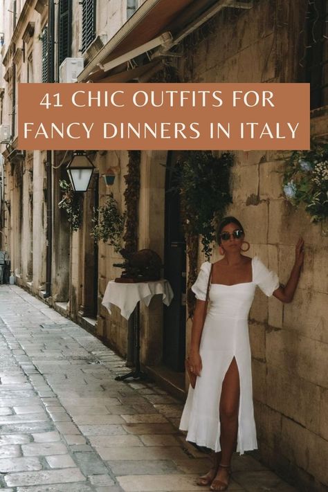 Alberobello Outfit, European Summer Night Outfits, Outfit Ideas Europe Summer, Italian Festival Outfit, Italian Bathing Suits, Italy Style Aesthetic, Palermo Sicily Outfit, Italy Women Fashion, Italy Dress Outfit