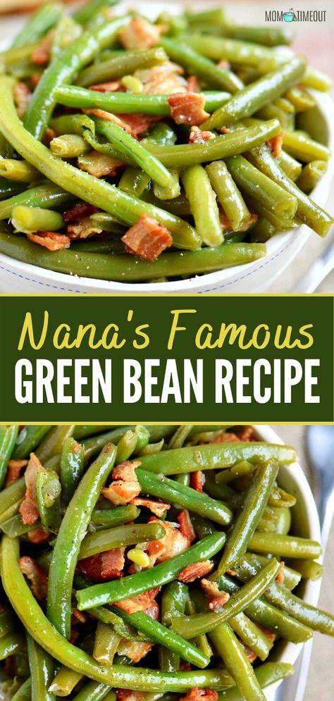 French Green Bean Recipes, Green Beans And Bacon, Green Bean Side Dish Recipes, Green Bean Recipes Healthy, Good Green Bean Recipe, Beans Recipe Healthy, Beans And Bacon, Fresh Green Bean Recipes, Green Bean Dishes