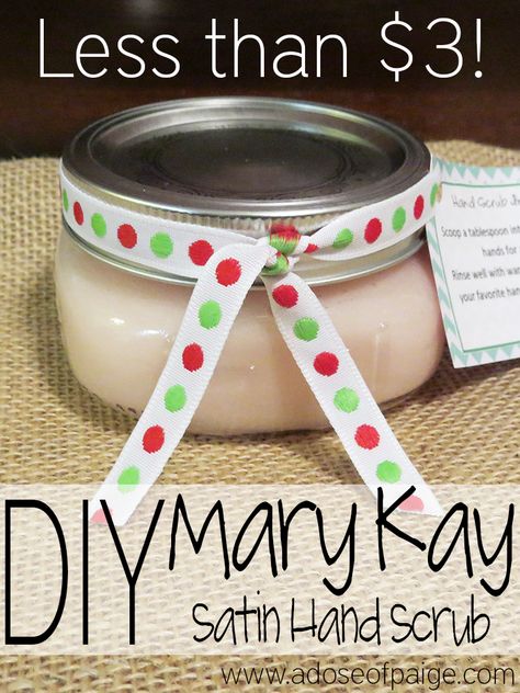 Sugar Hand Scrub, Mary Kay Satin Hands, Money Savers, Satin Hands, Hand Scrub, Diy Scrub, Scrub Recipe, Homemade Beauty, Diy Spa