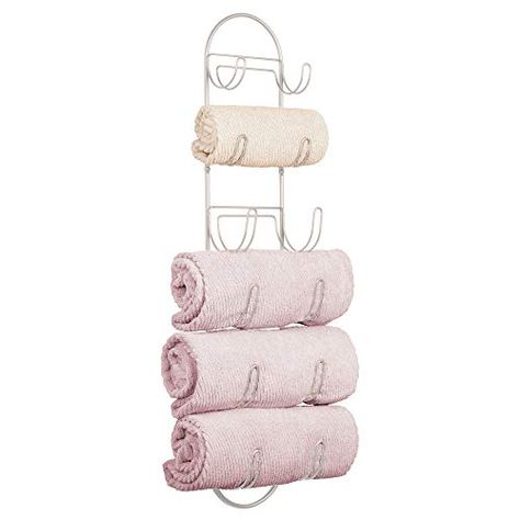 mDesign Wall Mount Metal Wire Towel Storage Shelf Organiz... https://smile.amazon.com/dp/B07CZPTPNB/ref=cm_sw_r_pi_dp_U_x_cwEwCbMWTNF19 Wall Mount Towel Rack, Rich Bathroom, Bathroom Towel Holder, Bath Towel Storage, Salvaged Doors, Wall Mounted Towel Holder, Wall Mounted Towel Rack, Floating Shelves Bathroom, Towel Organization