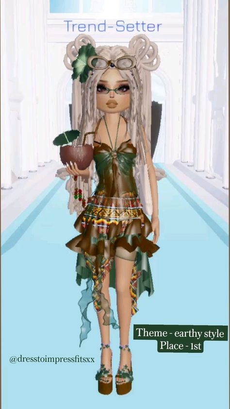 Explore popular posts about Earthy Style Dress to Impress. Dti Outfit Ideas Theme Earthy Style, Earthy Dti Outfit, Di Earthy Style, Dress To Impress Outfits Roblox Game Theme Earthy Style, Earthy Style Dress To Impress Ideas, Earth Themed Outfits, Earthy Style Dti Outfit, Earthly Style Outfit Dti, Earth Style Dress To Impress