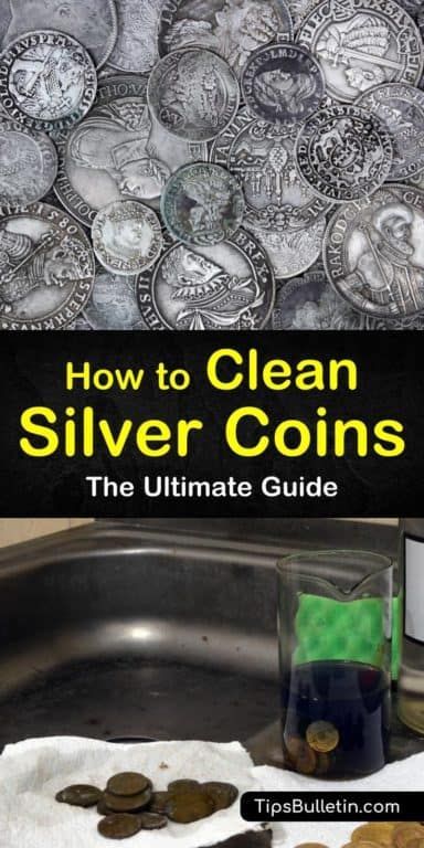 Turn your dull silver coins back into their original shine and luster by cleaning them with baking soda, toothpaste, or vinegar. Remove tarnish from coins by using electrolysis or with aluminum foil and baking soda. #silvercoin #cleaning #coin #silver #coin Coin Cleaning, How To Clean Coins, Baking Soda Cleaner, Arm And Hammer Super Washing Soda, Old Silver Coins, Vintage Coins, How To Clean Silver, Old Coins Worth Money, Washing Soda