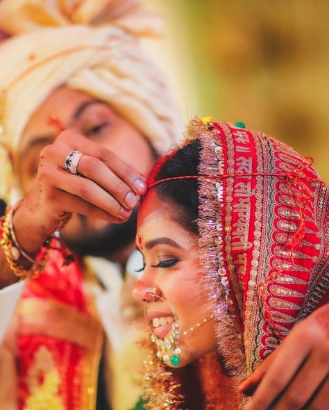 ...you want the rest of your life to start as soon as possible. #wedding #weddingphotography Indian Wedding Rituals, विवाह की फोटोग्राफी की मुद्राए��ं, Indian Wedding Pictures, Indian Wedding Poses, Sabyasachi Lehenga, Indian Wedding Photography Couples, Bridal Photography Poses, Indian Wedding Couple Photography, Bride Photography Poses