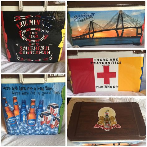 Old South- Kappa Alpha Order cooler Kappa Alpha Order Cooler, Ka Frat Cooler, Ka Cooler, Nola Cooler, Formal Coolers, Frat Formal, Fraternity Cooler, Kappa Alpha Order, Formal Cooler Ideas