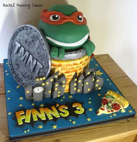 Teenage Mutant Ninja Turtles Cake Tmnt  on Cake Central Jam Buttercream, Mutant Ninja Turtles Cake, Ninja Turtle Birthday Cake, Ninja Turtles Cake, Teenage Mutant Ninja Turtle Cake, Turtles Cake, Tmnt Cake, Base Cake, Tmnt Birthday