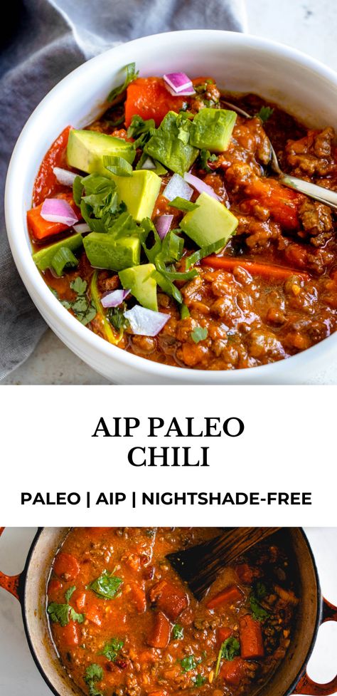 Aip List Of Foods To Avoid, Paleo Aip Instant Pot Recipes, Low Calorie Aip Recipes, Primal Dinner Recipes, Aip Parsnip Recipes, Aip Zucchini Recipes Autoimmune Paleo, Aip Dinners For Family, Aip Chili Recipe Crockpot, Nightshade Free Vegetarian Recipes