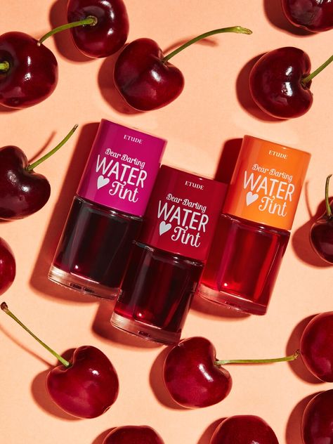 Dear Darling Water Tint, Tint Etude, Dear Darling Tint, Water Tint, Perfect Lips, Etude House, Magenta Pink, Soft Lips, Coral Orange