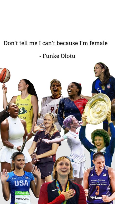 female athletes aesthetic #shuffles #femaleathletes #women #womenssports #alexmorgan #meganrapinoe #simonebiles #billiejeanking #suebird #miahamm #serenawilliams #sydneymclaughlin Vision Board For Athletes, Female Basketball Aesthetic, Female Athlete Aesthetic, Female Track Athletes, Athletes Aesthetic, Girly Books, Athlete Aesthetic, Achieving Dreams, 2024 Energy