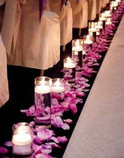 decor Ceremony Decorations Indoor, Wedding Ceremony Decorations Indoor, Aisle Candles, Wedding Aisles, Floating Candles Wedding, Aisle Decorations, Wedding Venues Indoor, Wedding Aisle Decorations, Aisle Decor