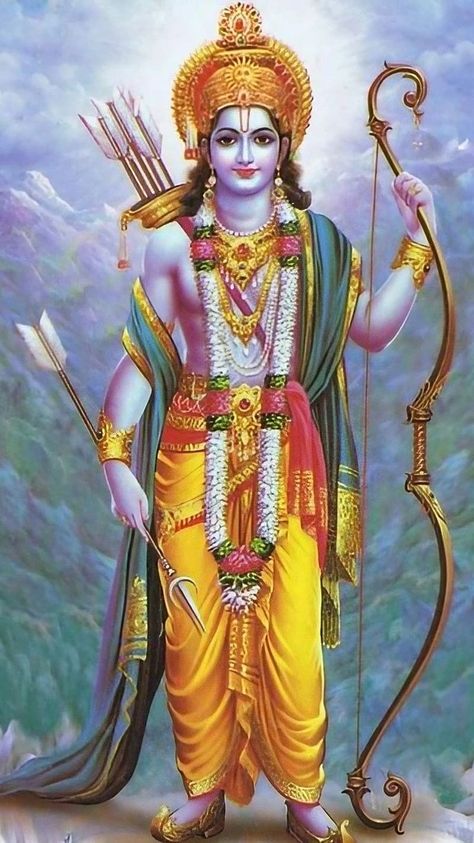 Rama Painting Art, Shree Ram Hd Wallpaper, Ram Hd Wallpaper, Sia Ram, Bhagwan Ram, Raja Ram, Shree Ram Photos, Shree Ram Images, Shri Ram Wallpaper