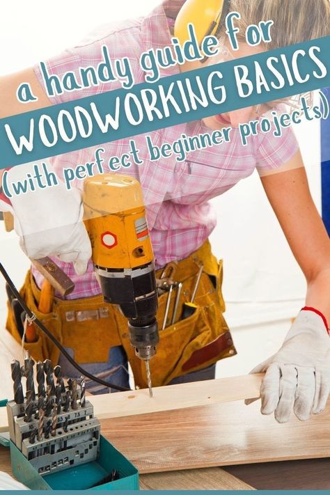 Learn the woodworking basics for beginners. This beginners guide to woodworking shares the basic woodworking tools and techniques to start woodworking. With small woodworking projects you can make as a novice woodworker. Beginner Carpentry Tools, Beginning Woodworking, How To Start Carpentry, Downloadable Woodworking Plans Family Handyman, Woodworking Knowledge, Woodworking Techniques Rockler Woodworking & Hardware, Basic Woodworking, Woodworking Tools For Beginners, Woodworking Basics