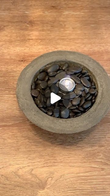 LaShana Diaz | DIY & Home Design on Instagram: "Indoor/Outdoor Fire Pit 💕

Seen this cool idea to make an Indoor/Outdoor concrete table top fire pit bowl online and thought I’d give it a try! Guys this cost me less than $10 to make 🤩 I suggest using a drill and attachment for mixing the concrete instead of a spoon like me 😩 I love that I can use this item anywhere in my home including outdoors 😆👏🏽

All items I picked up from my local @dollartree ✨ The concrete I picked up from @loweshomeimprovement 

Let me know below what you think 😍

Here’s what you will need:

10 pound bag of concrete (I used almost the entire container)
1 large bowl
1 medium bowl
2 bags of stones
1 Chafing fuel burner 
WD 40 ( or non-stick oil) 

Have a fantastic Friday friends...Lah Lah 😉
;
;
;
;
;
;
;
;
;
;
; Diy Concrete Bowl, Outdoor Concrete Table, Table Top Fire Pit, Homemade Fire Pit, Fantastic Friday, Concrete Table Top, Try Guys, Concrete Bowl, Fire Pit Bowl