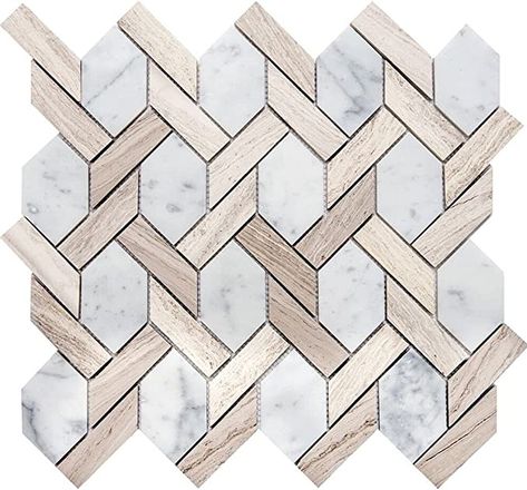 Marble Mosaic Floor, White Mosaic Tile, White Marble Mosaic, Walls Color, White Mosaic, Marble Mosaic Tiles, Mosaic Flooring, Marble Floor, Marble Mosaic