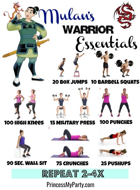 mermaid-workout Disney Movie Workouts, Mermaid Workout, Disney Workout, Tv Show Workouts, Princess Workout, Movie Workouts, Effective Workout Plan, Tv Workouts, Workout Program Gym