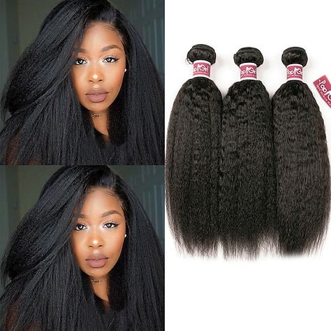 Category:Human Hair Extensions,Natural Color Hair Weaves / Hair Bulk; Gender:Women's; What's in the box:3 Bundles; Quantity:null; Style:High Quality,Trendy; Occasion:Christmas Gifts,Thanksgiving,Party / Evening; Wig Length Range:8-28; Color Shade:Natural Color,Natural; Hair Extension Type:Hair weave,Weft; Origin of Hair Donors:Malaysian Hair,Brazilian Hair; Hair Material:100% Remy Hair Weave Bundles,Remy Human Hair; Cap Construction:Machine Made; Texture:Yaki Straight; Lifespan:12 Months; Brand: 12 Inch Hair, Natural Color Hair, Hype Hair, Natural Hair Weaves, Yaki Hair, 100 Human Hair Extensions, Short Sassy Hair, Remy Hair Weave, Sassy Hair