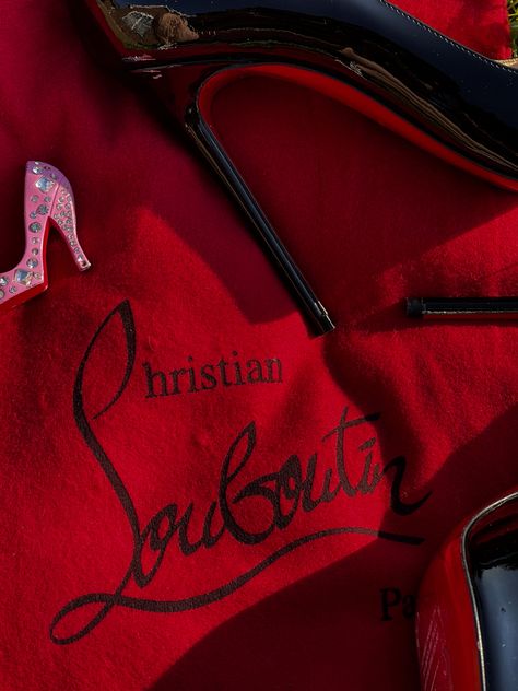 Christian Louboutins Christian Louboutin Aesthetic, Louboutin Aesthetic, Red Bottom Heels, Red Bottoms, Red Aesthetic, Dark Red, Wallpaper Backgrounds, Christian Louboutin, Walking