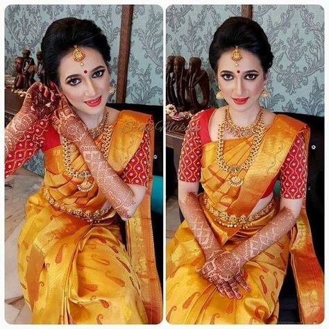 Tamil Fashion, Photoshoot Looks, Indian Bridal Sarees, Pattu Saree Blouse Designs, Wedding Saree Blouse, Wedding Saree Blouse Designs, Wedding Saree Collection, Modern Saree, Wedding Blouse Designs