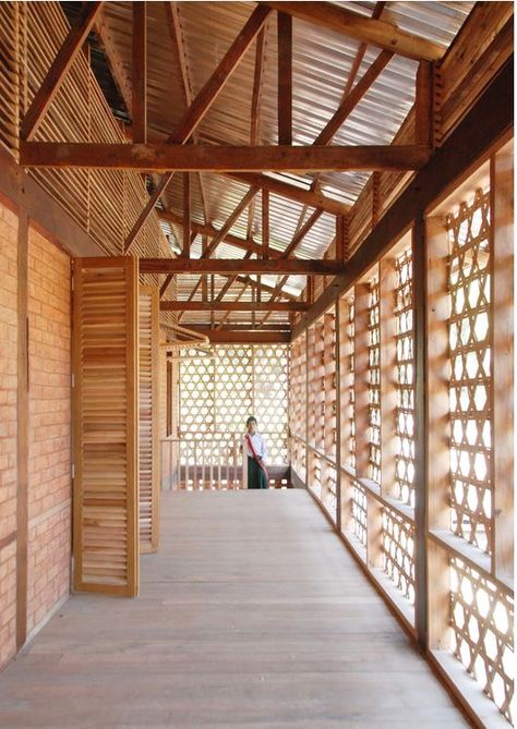 Bamboo Roof, Detail Arsitektur, Timber Architecture, Arsitektur Masjid, Bamboo Architecture, Tropical Architecture, Wood Architecture, Timber Structure, Vernacular Architecture