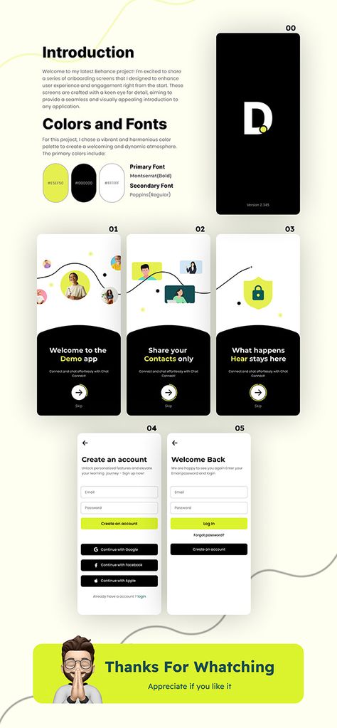 Onboarding screens Learn App, Onboarding Screen, Onboarding App, App Onboarding, Im Excited, User Interface Design, Interaction Design, Trends 2024, Mobile Design