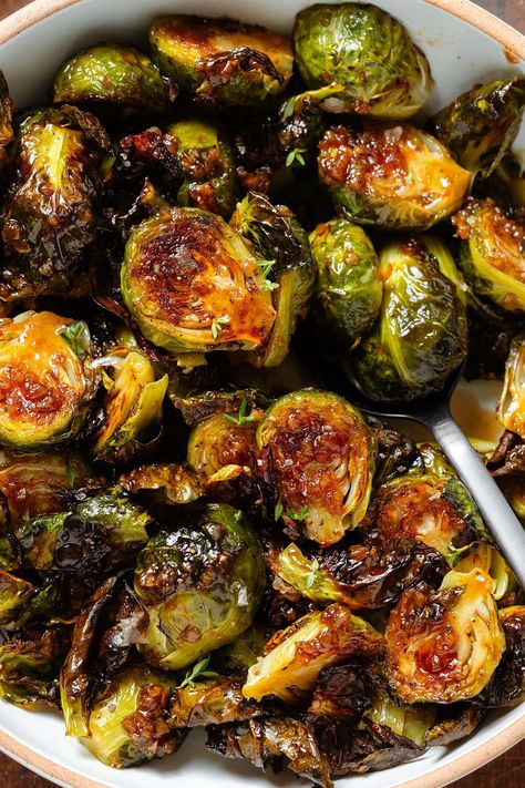 Asian Brussels Sprouts Recipe, Make Ahead Brussel Sprouts Thanksgiving, Baby Brussel Sprouts Recipes, Yummy Brussel Sprout Recipe, Brussels Sprouts Recipe Air Fryer, Brussel Sprout Thanksgiving, Marinated Brussel Sprouts Overnight, Balsamic Brussel Sprout Recipes, Stove Top Brussel Sprouts