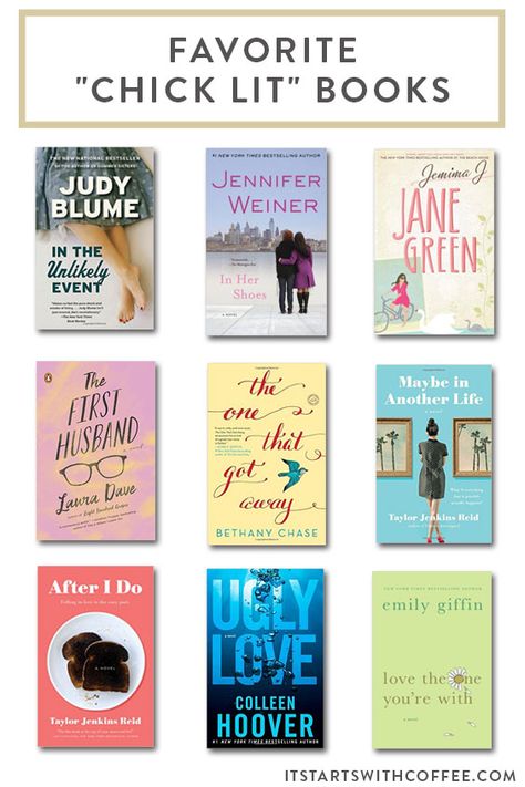 Chick Lit Books, The Best Books To Read, Chick Flick, Books To Read Before You Die, Coffee Blog, Recommended Books, Bookish Things, The Best Books, Reading Resources