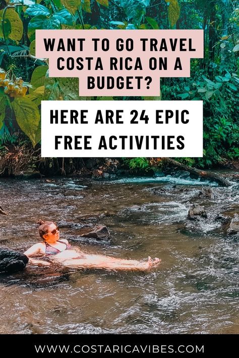 Costa Rica is an adventure lovers paradise. However, most activities are not cheap. We created this guide to the 24 best free things to do in Costa Rica to help guide those of you on a budget. Fun Things To Do In Costa Rica, Costa Rica On A Budget, Honeymoon In Costa Rica, Liberia Costa Rica Things To Do In, San Jose Costa Rica Things To Do, Best Places To Stay In Costa Rica, Quepos Costa Rica Things To Do, Costa Rica With Teens, What To Do In Costa Rica