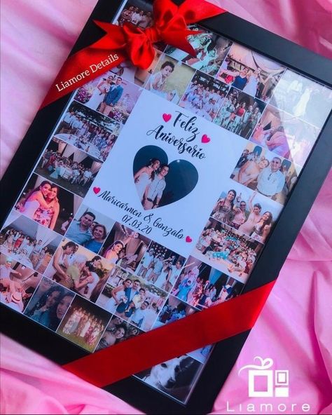 PIC COLLAGE FRAMES AVAILABLE BEST GIFT FOR ANY OCCASION 💝 FOR MORE INFO SADAF SALMAN 03242277643 Call or Whatsapp #karachi #frames #mugs #customizeitem #personalized #weddingtrends2024 #luxurygiftbox #LuxuryGifting #karachideal #KarachiDeals #weddingdecorstory Pink Satin Background, Gift Ideas For Artists, Satin Background, Photo Gifts Diy, Diy Anniversary Gift, Personalised Gifts Diy, Photo Collage Gift, Birthday Photo Frame, Birthday Gifts For Boyfriend Diy