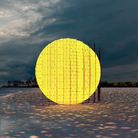 The Must-See Outdoor Art Installations of 2020 | Travel | Smithsonian Magazine Hirshhorn Museum, Glass Installation, Red Sun, Yayoi Kusama, Graffiti Artist, Design Competitions, Outdoor Art, French Artists, Beach Art