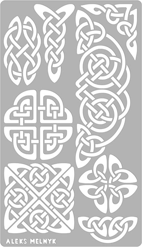 Celtic Stencil Patterns, Celtic Wood Carving Patterns, Viking Knots Pattern, Celtic Knot Carving, Viking Carving Pattern, Celtic Knot Stencil, Viking Patterns Templates, Viking Pattern Design, Engraving Patterns Templates