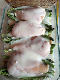 Baked Chicken And Asparagus, Chicken And Asparagus Casserole, Casserole Meal, Asparagus Casserole, Chicken And Asparagus, Casserole Easy, Chicken Asparagus, Chicken Chick, Chicken Bake