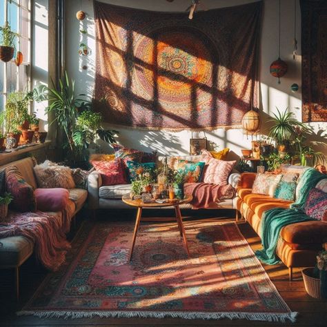 15 Modern Bohemian Interior Design Ideas for Your Home Sweden Interior Design, Modern Bohemian Interior, Modern Bohemian Interior Design, Bohemian Style Interior Design, Relaxed Chic, Boho Interior Design, Bohemian Interior Design, Earthy Color Palette, Chic Spaces