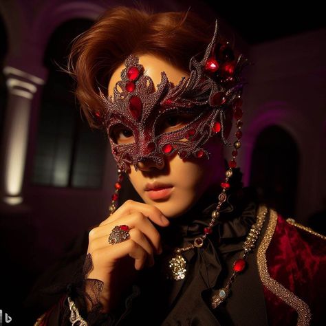 Masked Photoshoot, Masquerade Party Outfit, Mask Photoshoot, Masquerade Prom, Prom Themes, Ideas Fiesta, Outfit Kpop, Fantasy Clothes, Exo Art