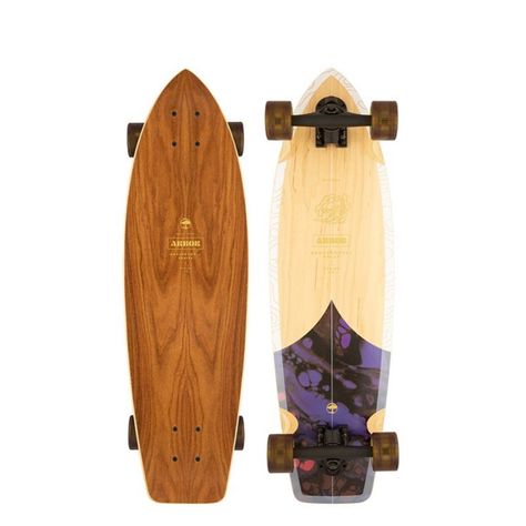 Arbor Performance Complete Groundswell Rally Multi 30.5" Arbor Skateboards, Cruiser Skateboard, Canadian Maple, Complete Skateboards, Recycled Glass, Arbor, Skateboard, Trucks, Carving